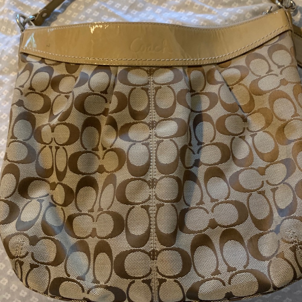 Genuine coach shoulder bag
